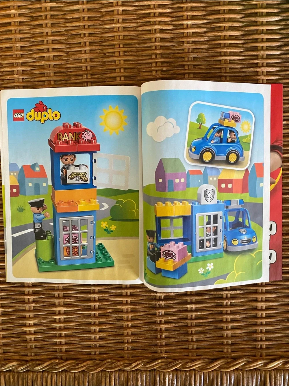 LEGO Duplo 10532 My First Police Set Incomplete w/ Instruction Manual